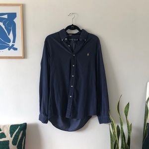 Long Sleeve Corduroy Ralph Lauren Button Down